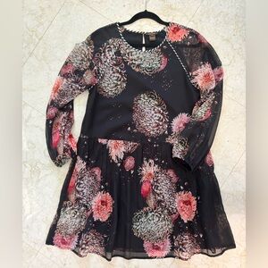 Vineet Bahl printed mini dress